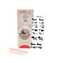 Emmi-Nail Gel Nail Foils Black Waves 20pcs.