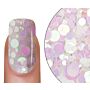 Sequin mix white