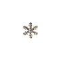 Nail charm snowflake crystal