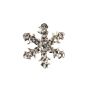 Nail charm snowflake crystal