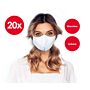 Emmi® makeshift mask with nanosilver 20 pack