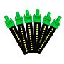 set of 6 Emmi UV/ LED tubes 8.5 watts 