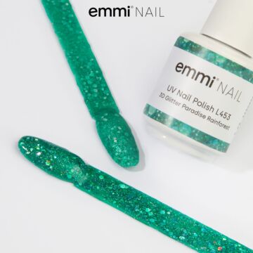 Emmi Shellac UV/LED lacquer 3D Glitter Paradise Rainforest -L453-