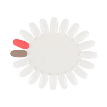 Round presentation display without logo