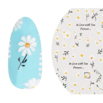 Emmi-Nail 5D Art Nail Sticker Daisies
