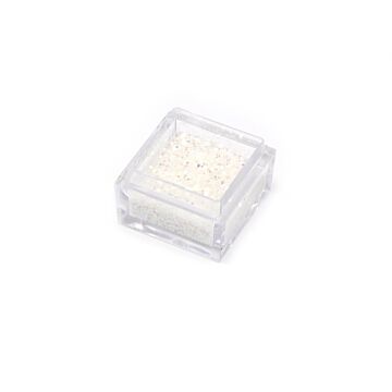 Effect sequin glitter white