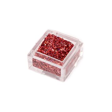 Effect tinsel red