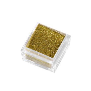 Glitter powder yellow-gold