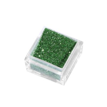Glitter powder light green