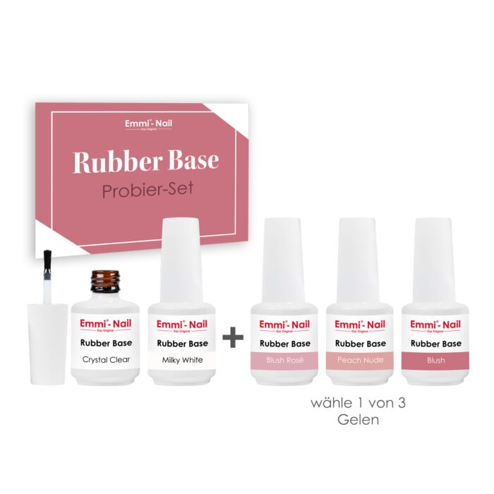Emmi-Nail Rubber Base Trial Set