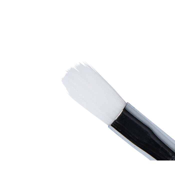 Rhinestone brush red size 4, oval
