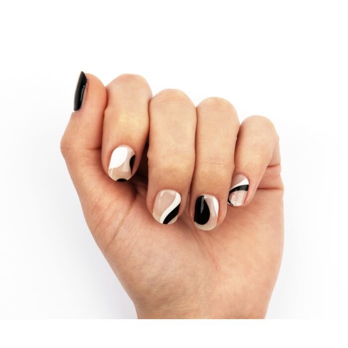 Emmi-Nail Gel Nail Foils Black Waves 20pcs.
