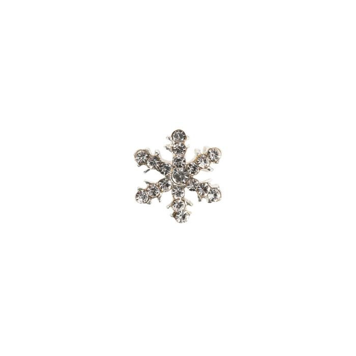 Nail charm snowflake crystal