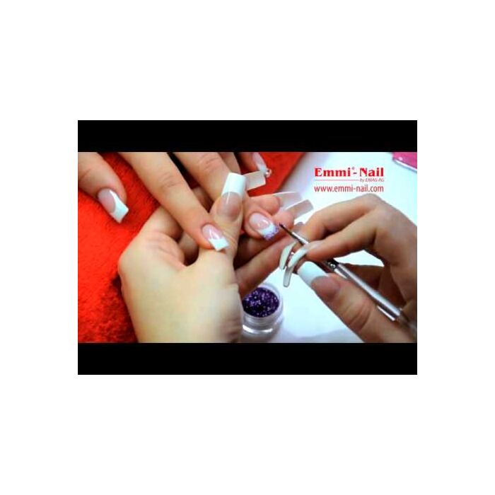 Glitter powder red