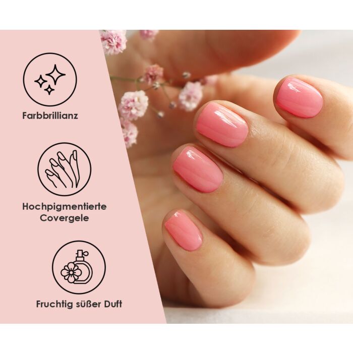 Emmi-Nail Rubber Base Peach Nude 15ml