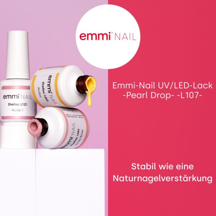 Emmi Shellac UV/LED lacquer Pearl Drop -L107-