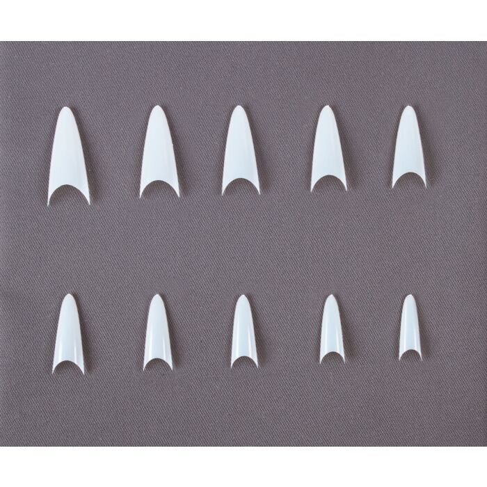Emmi-Nail Stiletto tip box 100 pieces natural