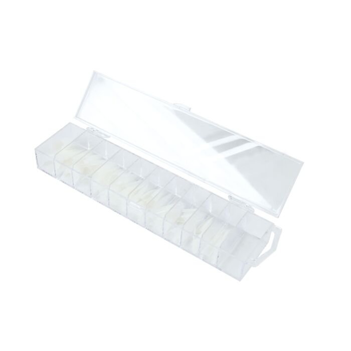 Emmi-Nail Stiletto tip box 100 pieces natural