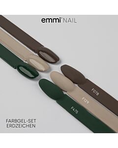 Color gel set "Earth signs"