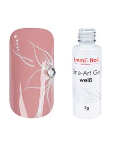 Emmi-Nail Line Art Gel "white" 7g