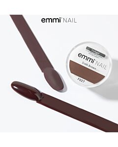 Emmi-Nail Color Gel Dark Brown 5ml -F027-