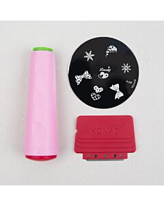 Konad 2-way stamp + stencil